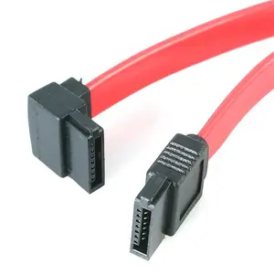 SATA Kabel Buchse/Buchse gewinkelt rot 45cm SATA Kabel Buchse/Buchse gewinkelt rot 45cm