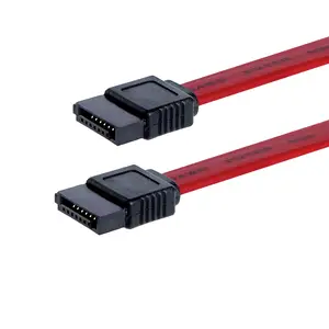 SATA Datenkabel SATA7-pin/SATA7-pin Stecker/Stecker Rot 30cm SATA Datenkabel SATA7-pin/SATA7-pin Stecker/Stecker Rot 30cm