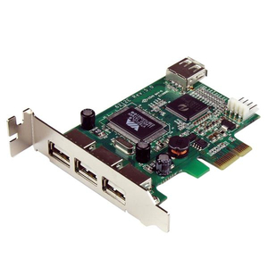 StarTech PCI-Express Card USB 2.0 4 Port