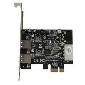 2 Port USB 3.0 PCI Express Schnittstellenkarte mit UASP und 4 Pin LP4 Molex