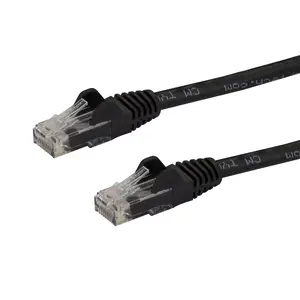 Patchkabel Cat6 RJ-45/RJ-45 Männlich/Männlich Schwarz 15m Patchkabel Cat6 RJ-45/RJ-45 Männlich/Männlich Schwarz 15m