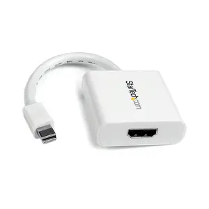 Mini DP auf HDMI Adapter Stecker/Buchse 1920 x 1200 Pixel Weiß Mini DP auf HDMI Adapter Stecker/Buchse 1920 x 1200 Pixel Weiß