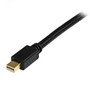 Mini-DisplayPort/DVI Anschlusskabel Stecker/Stecker Schwarz 0,9 m