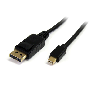 DisplayPort Kabel Mini DisplayPort/DisplayPort schwarz 2m