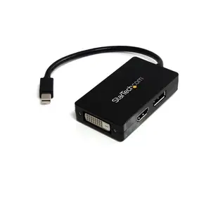StarTech Mini DisplayPort to DisplayPort/DVI/HDMI-Multifunctionsadaptor StarTech Mini DisplayPort to DisplayPort/DVI/HDMI-Multifunctionsadaptor