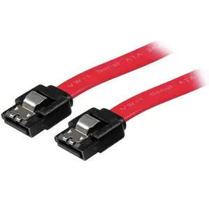 Einrastendes SATA-Kabel SATA/SATA Stecker/Stecker Rot 0,30m Einrastendes SATA-Kabel SATA/SATA Stecker/Stecker Rot 0,30m