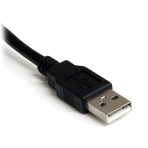 StarTech USB to Serial cable 2 Port black 1,8m