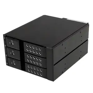 3 Schacht 3,5" SATA/SAS Backplane für 3 5,25" Trägerlos 3 Schacht 3,5" SATA/SAS Backplane für 3 5,25" Trägerlos