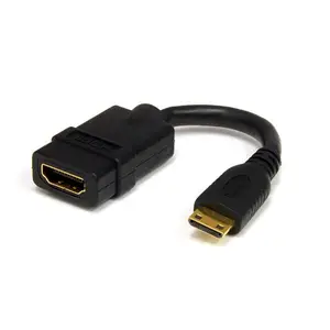 HDMI Adapter Cable 5in High Speed HDMI to HDMI Mini- F/M 0,13m HDMI Adapter Cable 5in High Speed HDMI to HDMI Mini- F/M 0,13m