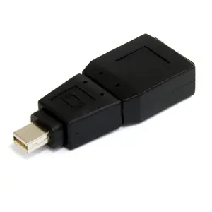 Mini DisplayPort auf DisplayPort Adapter schwarz Mini DisplayPort auf DisplayPort Adapter schwarz