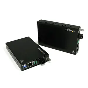10/100 Mbit/s Ethernet LWL / Glasfaser Single Mode WDM Medienkonverter Kit SC 20km 10/100 Mbit/s Ethernet LWL / Glasfaser Single Mode WDM Medienkonverter Kit SC 20km