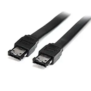 eSATA Kabel Stecker/Stecker extern schwarz 0,91m eSATA Kabel Stecker/Stecker extern schwarz 0,91m