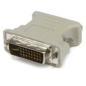 StarTech DVI to VGA adaptor plug/socket grey StarTech DVI to VGA adaptor plug/socket grey