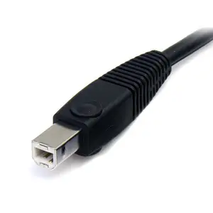 4-in-1 USB DisplayPort KVM Switch Kabel schwarz 1,8m 4-in-1 USB DisplayPort KVM Switch Kabel schwarz 1,8m