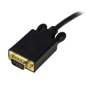 StarTech DisplayPort/VGA connectioncable plug/plug black 1,8 m StarTech DisplayPort/VGA connectioncable plug/plug black 1,8 m