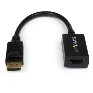 StarTech DisplayPort/HDMI adaptor plug/socket black StarTech DisplayPort/HDMI adaptor plug/socket black
