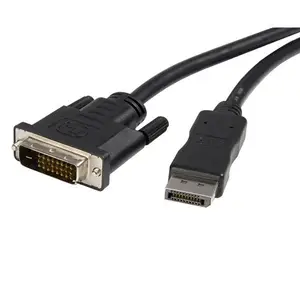 DisplayPort/DVI Anschlusskabel Stecker/Stecker Schwarz 3 m DisplayPort/DVI Anschlusskabel Stecker/Stecker Schwarz 3 m