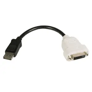 DisplayPort/DVI Adapter Stecker/Buchse 0,24 m DisplayPort/DVI Adapter Stecker/Buchse 0,24 m