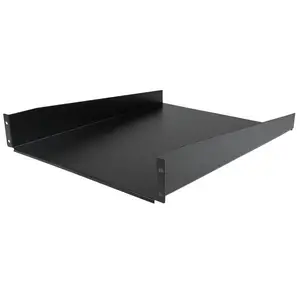 Fachboden 19" 2HE Rack Mount schwarz Fachboden 19" 2HE Rack Mount schwarz