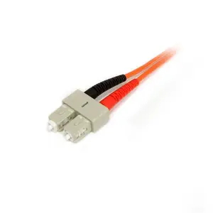 LWL Duplexkabel 50/125qm LC/SC rot 2m LWL Duplexkabel 50/125qm LC/SC rot 2m