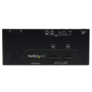 2x2 Port HMDI Switch / Verteiler - Automatische Umschaltung mit IR-Fernbedienung - 1080p 2x2 Port HMDI Switch / Verteiler - Automatische Umschaltung mit IR-Fernbedienung - 1080p