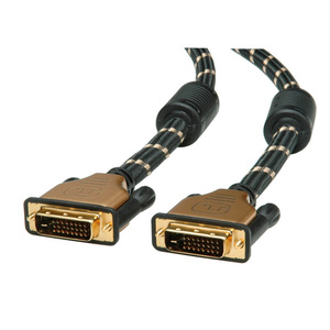 Gold Kabel DVI (Dual-Link) Stecker/Steck