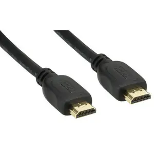 HDMI Kabel Stecker/Stecker schwarz/gold 7,5m HDMI Kabel Stecker/Stecker schwarz/gold 7,5m