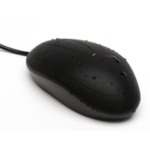 SSM3 opt Maus schwarz USB optische Maus 2 Tasten mit Scrollfunktion IP68 wasserdicht schwarz