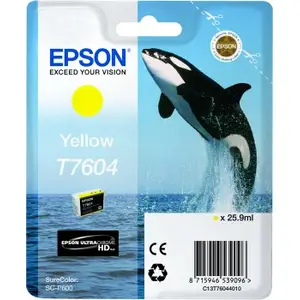 Ink Cartridge T7604 yellow 26ml Ink Cartridge T7604 yellow 26ml