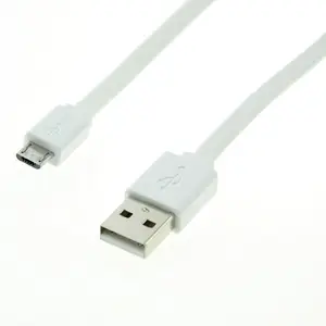 USB 2.0 Kabel Typ A/Micro-B Stecker/Stecker weiß 1 m USB 2.0 Kabel Typ A/Micro-B Stecker/Stecker weiß 1 m