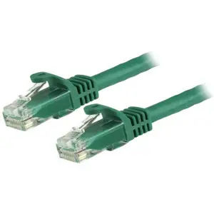 Snagless Patchkabel Cat6 RJ-45/RJ-45 Stecker/Stecker Grün 0,50m Snagless Patchkabel Cat6 RJ-45/RJ-45 Stecker/Stecker Grün 0,50m