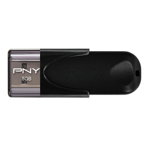 Attaché 4 8 GB USB 2.0 Stick Schwarz