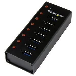 StarTech 7-Port USB 3.0 Hub black StarTech 7-Port USB 3.0 Hub black