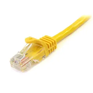 Patchkabel RJ-45 U/UTP Cat5e gelb 2m Patchkabel RJ-45 U/UTP Cat5e gelb 2m