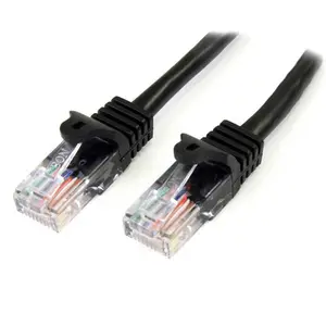 Patchkabel RJ-45 U/UTP Cat5e schwarz 1m Patchkabel RJ-45 U/UTP Cat5e schwarz 1m