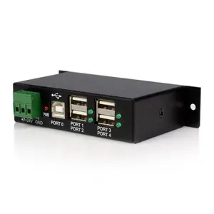 StarTech 4 Port USB 2.0 Hub black StarTech 4 Port USB 2.0 Hub black