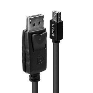 DisplayPort Kabel  DisplayPort/Mini DisplayPort Stecker/Stecker Schwarz 2m