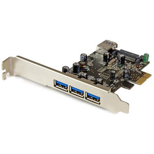 4-Port USB 3.0 Karte PCIe Low Profile