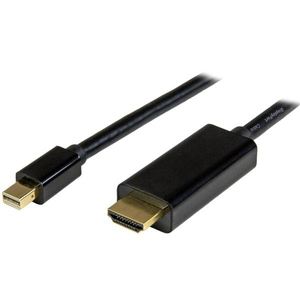 Mini DisplayPort zu HDMI Kabel Stecker/Stecker Schwarz 2 m