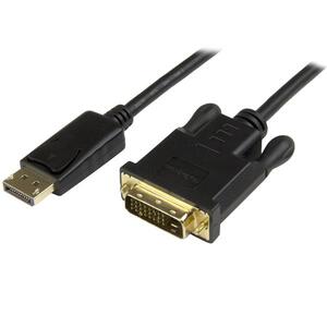 StarTech DisplayPort to DVI adaptorcable plug/plug black 0,9m