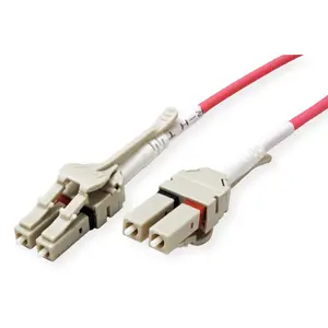 LWL-Kabel 50/125µm LC/LC Stecker/Stecker Violett 15 m LWL-Kabel 50/125µm LC/LC Stecker/Stecker Violett 15 m