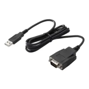 USB zu Seriell Port Adapter Schwarz USB zu Seriell Port Adapter Schwarz