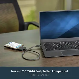 StarTech USB 3.1 adaptorcable with USB-C  for 2,5inch SATA Ltowerke StarTech USB 3.1 adaptorcable with USB-C  for 2,5inch SATA Ltowerke