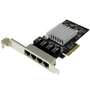 4-Port PCIe Gigabit Ethernet Low Profile Netzwerkkarte