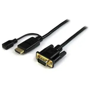 HDMI auf VGA Konverter Kabel Stecker/Stecker 3 m HDMI auf VGA Konverter Kabel Stecker/Stecker 3 m