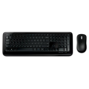 Wireless Desktop 850 Tastatur- und Mouse Set, USB, schwarz, deutsch