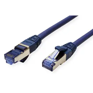 Patchkabel Cat6A RJ-45/RJ-45 Stecker/Stecker Blau 2m Patchkabel Cat6A RJ-45/RJ-45 Stecker/Stecker Blau 2m