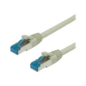 Patchkabel RJ-45 S/FTP Cat6a Grau 20 m Patchkabel RJ-45 S/FTP Cat6a Grau 20 m