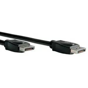 DisplayPort Anschlusskabel Stecker/Stecker Schwarz 2 m DisplayPort Anschlusskabel Stecker/Stecker Schwarz 2 m