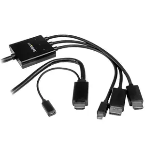 HDMI, DisplayPort oder Mini DisplayPort auf HDMI Konverter 2m HDMI, DisplayPort oder Mini DisplayPort auf HDMI Konverter 2m